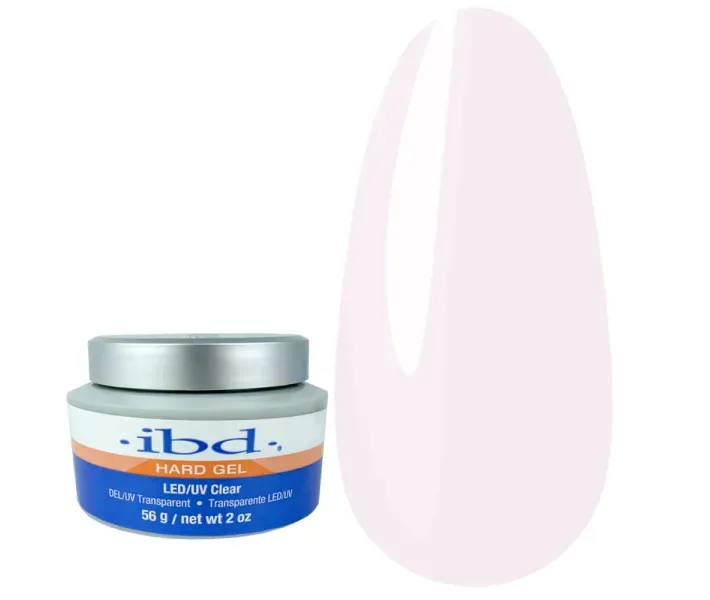 Гель IBD укрепляющий UV/LED Transparent Gel Clear - прозрачный, 56 г (0055509)