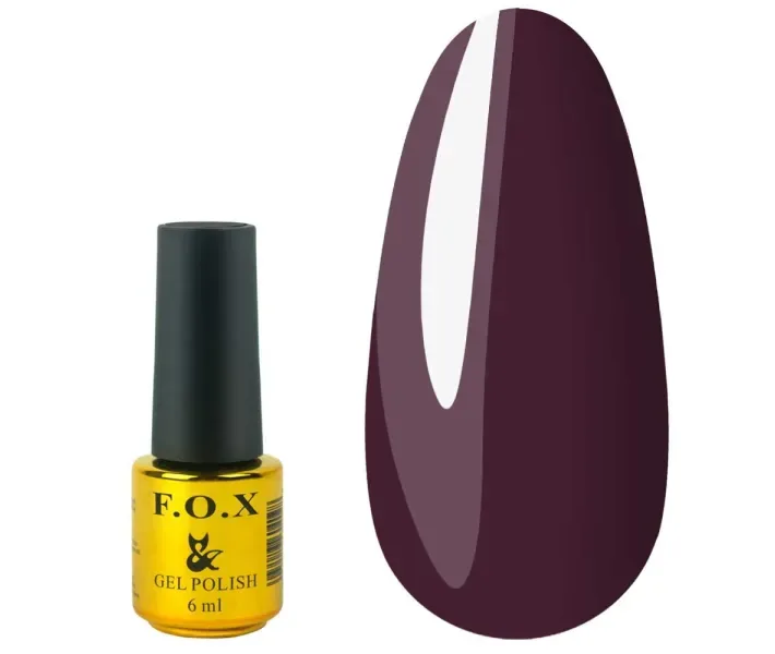 Гель-лак F.O.X Pigment №094 - темно-сливовий, 6 мл (0056431)
