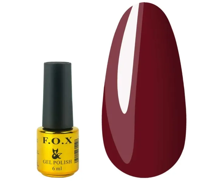 Гель-лак F.O.X Pigment №227 - бордово-вишневий, 6 мл (0056455)