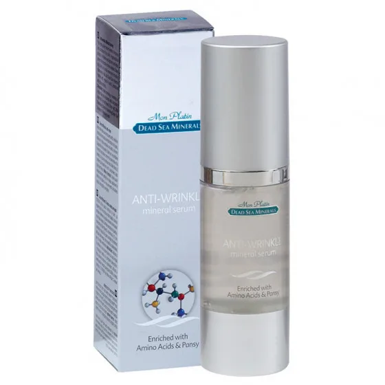 Mon Platin DSM Anti-Wrikle Mineral Serum - Сироватка від зморшок з мінералами Мертвого моря