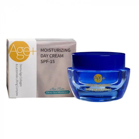 Mon Platin DSM SPF15 Dead Sea Minerals - Зволожуючий денний крем для обличчя