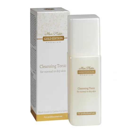 Mon Platin DSM Gold Edition Premium Cleansing Tonic - Лосьйон-тонік для сухої і нормальної шкіри обличчя