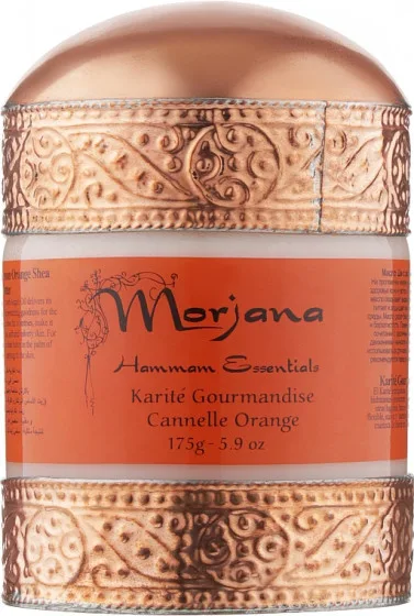 Morjana Hammam Essentials Cinnamon Orange Shea Butter - Масло ши з корицею і апельсином
