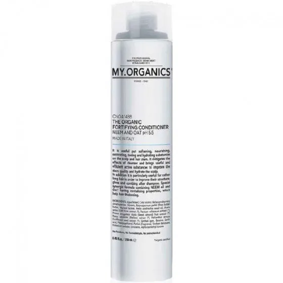 My.Organics The Organic Fortifying conditioner - Зміцнюючий кондиціонер для живлення, зволоження і ущільнення для всіх типів волосся