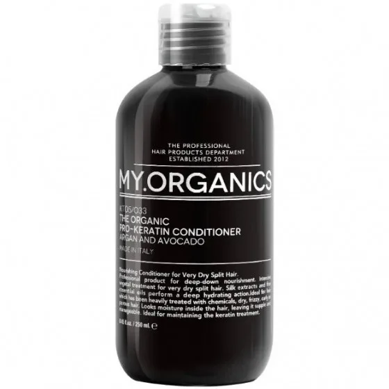 My.Organics Pro-Keratine Conditioner - Кондиціонер для глибокого живлення дуже пошкодженого, посіченого, пористого волосся