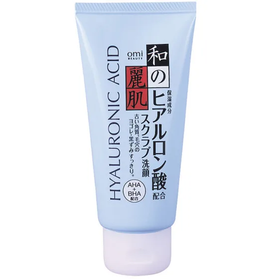 Скраб для обличчя зволожуючий 2-в-1 Omi Brotherhood Menturm Beauty Scrub Face Wash 120 мл