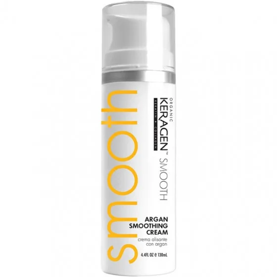 Organic Keragen Argan Smoothing Cream - Аргановий крем для волосся з шовком