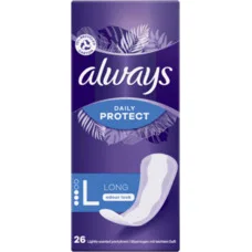 Прокладки Always Daily щоденні Protect Long ароматиз №26