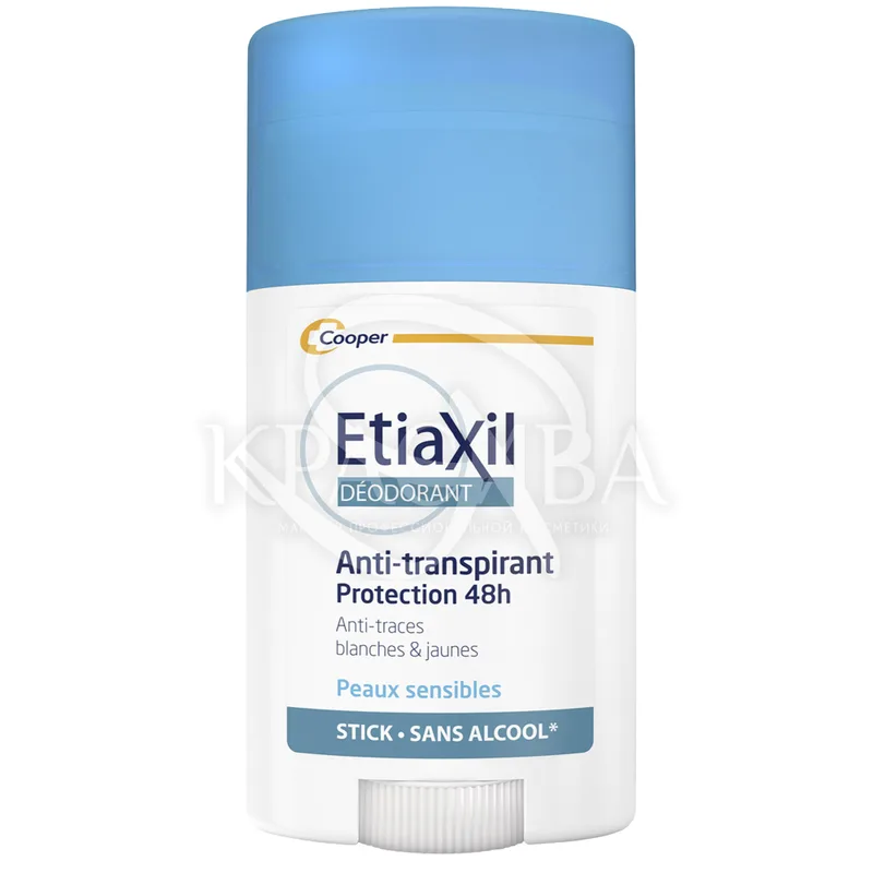 Etiaxil Anti-Perspirant Deodorant Protection 48H Stick - Антиперспірант-дезодорант стик "Захист 48 годин"