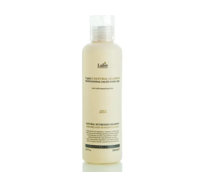 Безсульфатний органічний шампунь з ефірними оліями Lador Triplex Natural Shampoo 150 мл