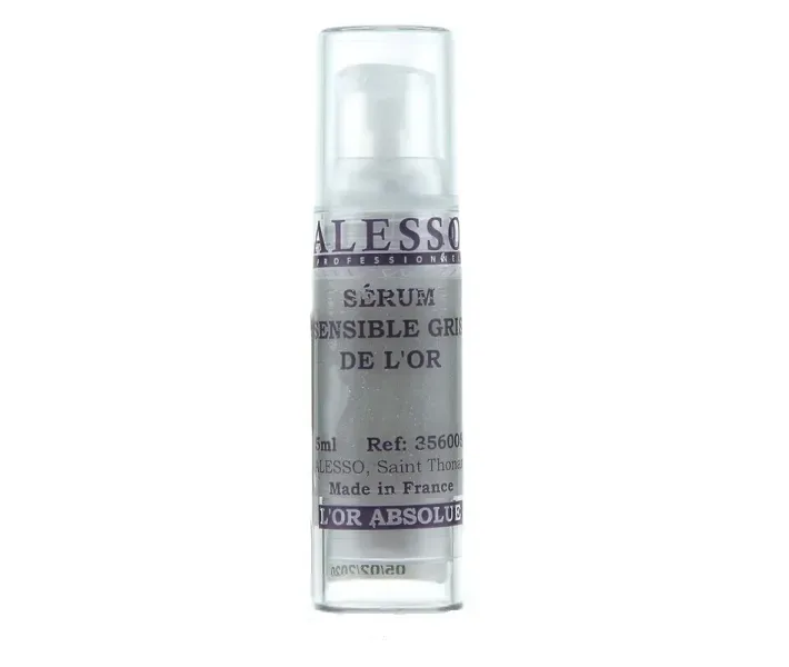 Сироватка для обличчя ALESSO Grey Gold Sensetive Serum 3.6 заспокійлива для чутливої ​​шкіри
