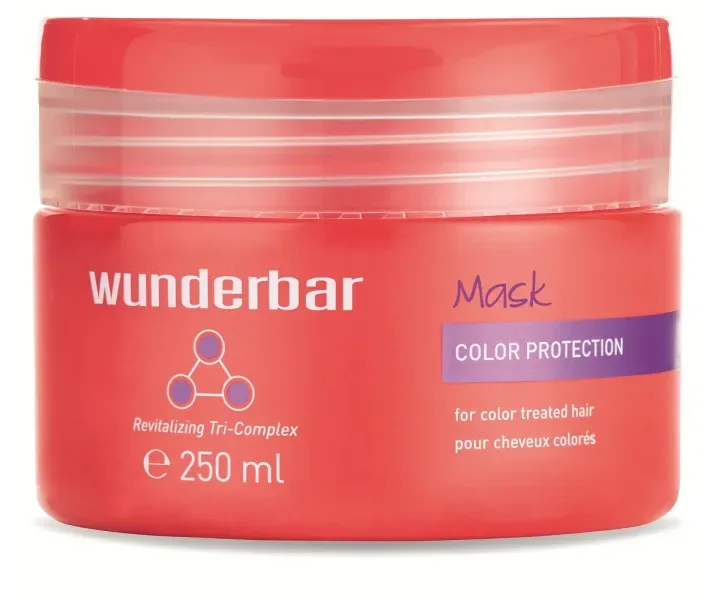 Маска WUNDERBAR Mask Color Protection для захисту кольору пофарбованого волосся 250мл