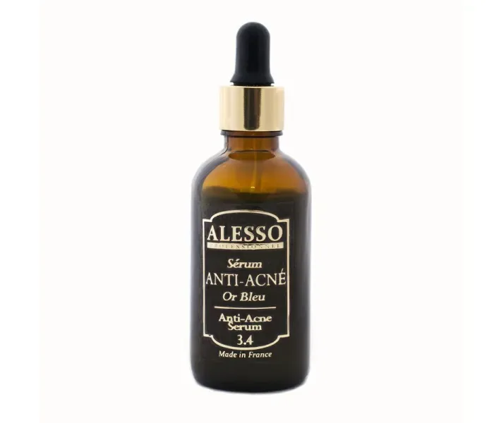 Сироватка для обличчя ALESSO Blue Gold Anti-Acne Serum 3.4 для жирної, комбінованої і проблемної 50мл