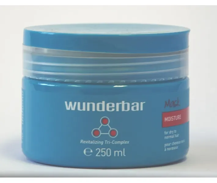 Маска WUNDERBAR Mask Moisture зволожуюча для нормального, сухого волосся 250мл