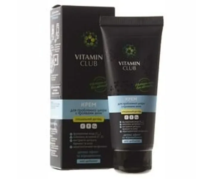 Крем для проблемної шкіри Vitamin Club з проявами акне 75ml