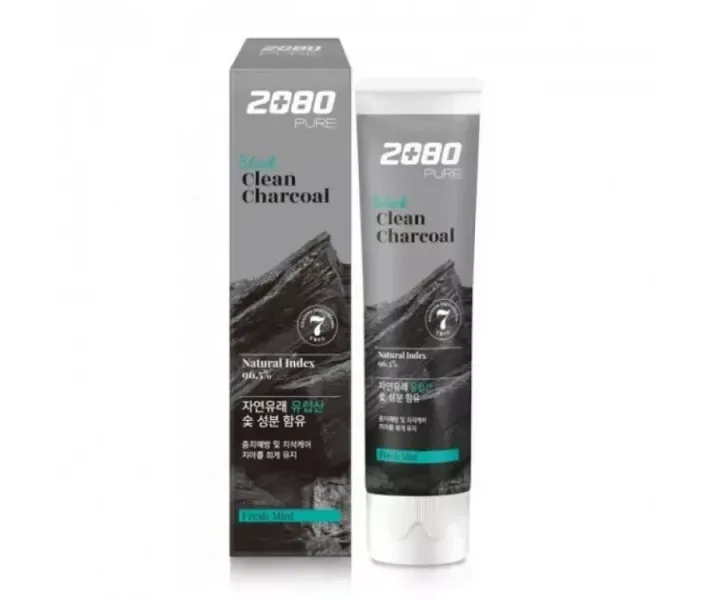 Зубна паста 2080 Pink Mountain Salt Toothpaste з рожевою гімалайською сіллю