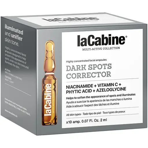 Висококонцентровані ампули для шкіри обличчя La Cabine Dark Spots Corrector проти пігментних плям 10х2 мл