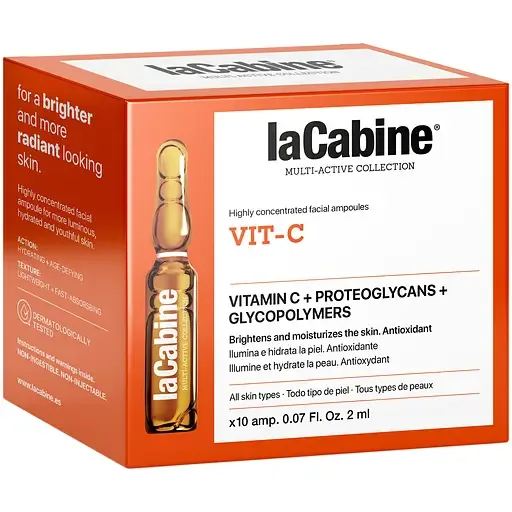 Висококонцентровані ампули для обличчя La Cabine Vit-C з вітаміном С 10х2 мл