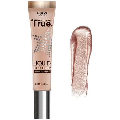 Хайлайтер Maxi Color True Solution Liquid Highlight №02 Золоте сяйво 15 мл