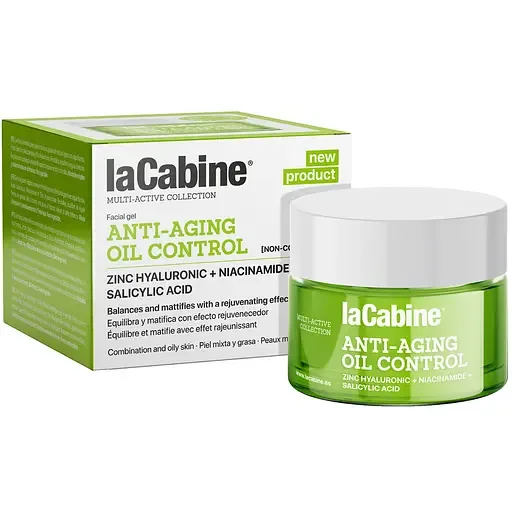 Антивіковий крем-гель La Cabine Anti-aging Oil Control для комбінованої та масної шкіри обличчя 50 мл