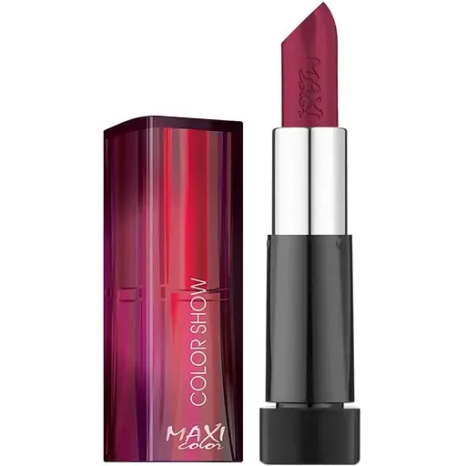 Помада для губ Maxi Color Color Show відтінок 16 (Вишня в шоколаді) 4.2 г