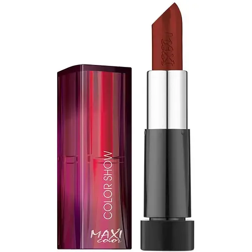 Помада для губ Maxi Color Color Show відтінок 17 (Марсала) 4.2 г