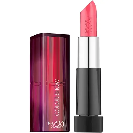 Помада для губ Maxi Color Color Show відтінок 18 (Рожевий персик) 4.2 г