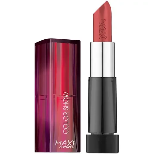 Помада для губ Maxi Color Color Show відтінок 03 (Крем карамель) 4.2 г