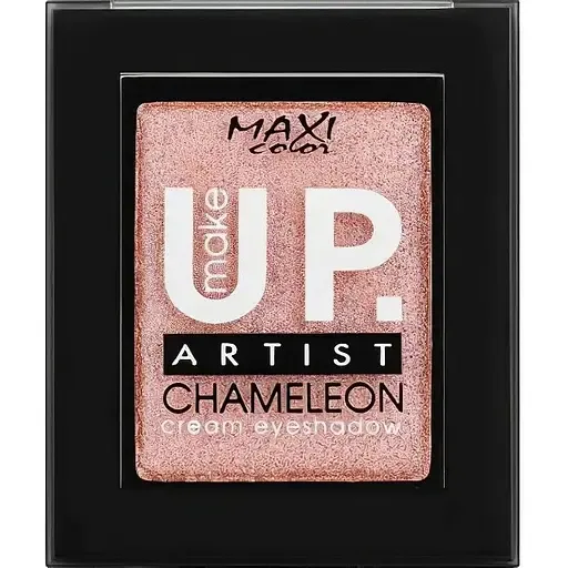 Тіні для повік Maxi Color Make Up Artist Chameleon Cream Eyeshadow тон 01 (Золота троянда) 3 г