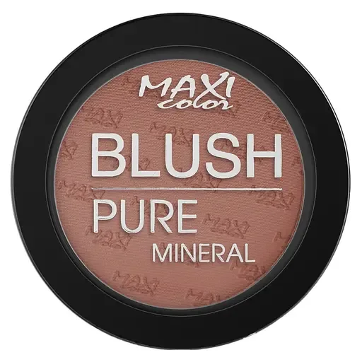 Рум'яна Maxi Color Mineral Pure тон 02 гламурний корал 6 г