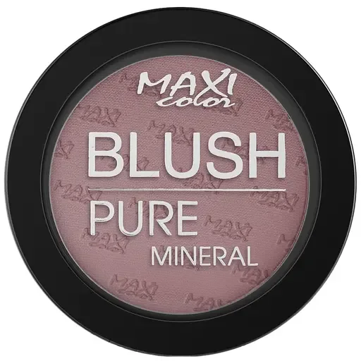 Рум'яна Maxi Color Mineral Pure тон 01 ніжний рожевий 6 г