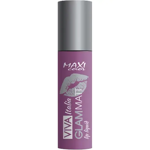Рідка матова помада Maxi Color Viva liquid Glam Matt відтінок 07 (Нічна орхідея) 5 г