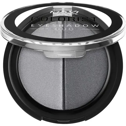 Тіні для повік перламутрові Maxi Color Colorist Duo №08 (Металевий блиск) 3 г