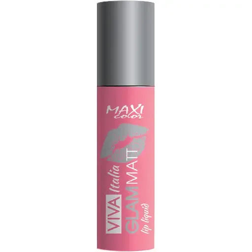 Рідка матова помада Maxi Color Viva liquid Glam Matt відтінок 03 (Оксамитова троянда) 5 г