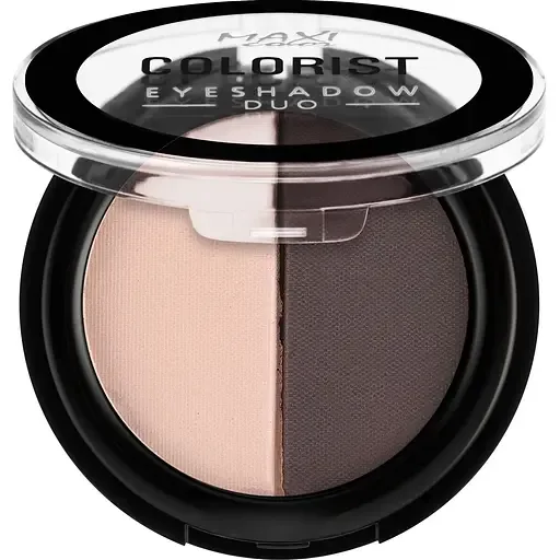 Тіні для повік Maxi Color Colorist Duo матові №02, 3 г