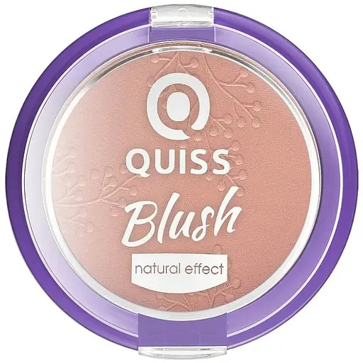 Рум'яна для обличчя Quiss Blush Natural Effect