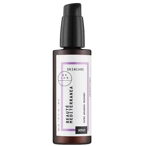 Антивікова відновлювальна сироватка для обличчя Super Advanced Recovery Serum Beauté Mediterranea, 30 мл