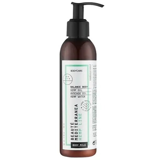 Молочко для тіла Hemp Line Body Milk Balance Body Beauté Mediterranea, 200 мл