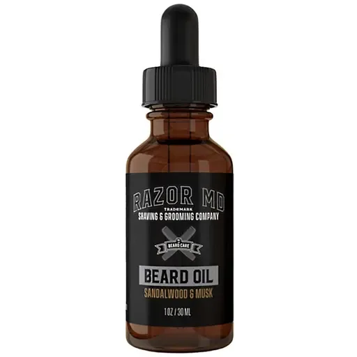 Олія для бороди Razor Beard Oil Sandalwood Musk з екстрактом сандалового дерева та мускусу 30 мл