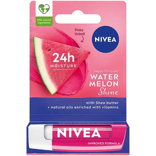Бальзам-догляд для губ NIVEA Watermelon Shine Кавунове сяйво 4.8 г