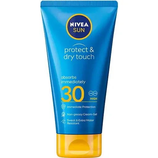 Сонцезахисний крем-гель NIVEA Sun Захист та сухий дотик SPF 30 175 мл