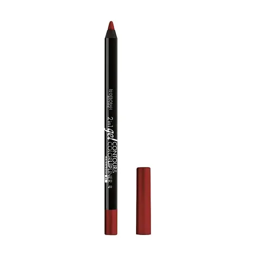 DEBORAH Олівець для губ 2IN1 GEL CONTOUR&amp;COLOR тон 07 True Red