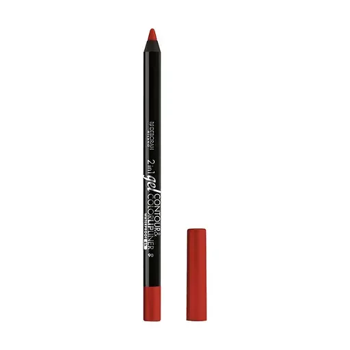 DEBORAH Олівець для губ 2IN1 GEL CONTOUR&amp;COLOR тон 06 Rubine