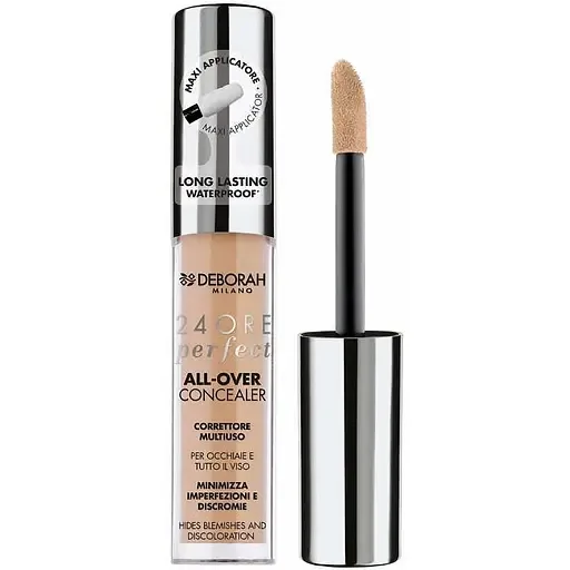 Консилер для обличчя Deborah 24Ore Perfect All-Over Concealer Водостійкий відтінок 04 Apricot 5.5 г