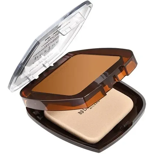 Пудра компактна для обличчя Deborah 24Ore Perfect Compact Foundation Mat Waterproof матуюча водостійка відтінок 04 Caramel 9 г