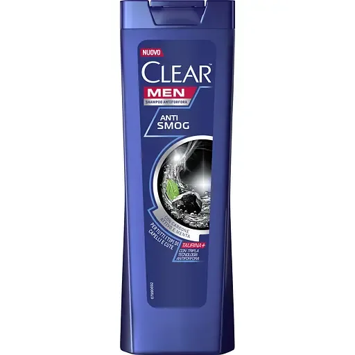 Шампунь-бальзам проти лупи Clear Men Anti Smog 2 в 1 Глибоке очищення 225 мл
