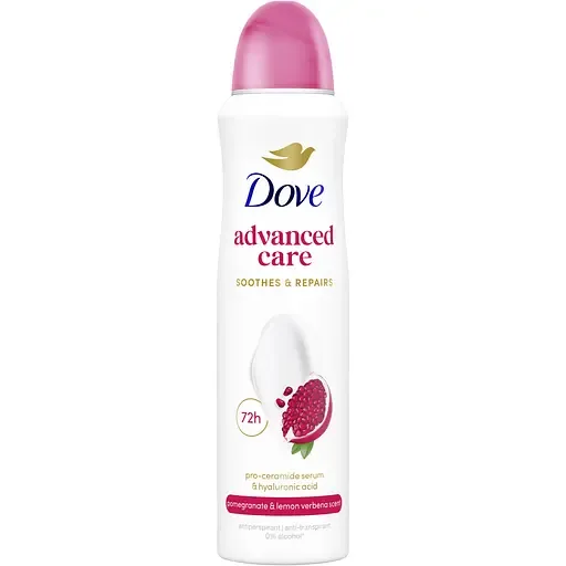 Антиперспірант Dove Go Fresh Пробудження почуттів Гранат і лимонна вербена 72h аерозоль 150 мл