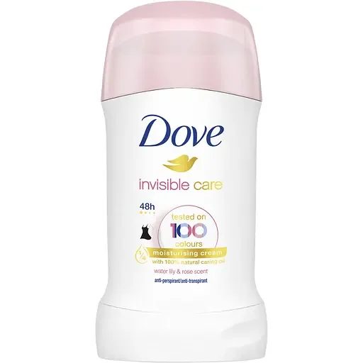 Антиперспірант-стік Dove Невидимий, 40 мл