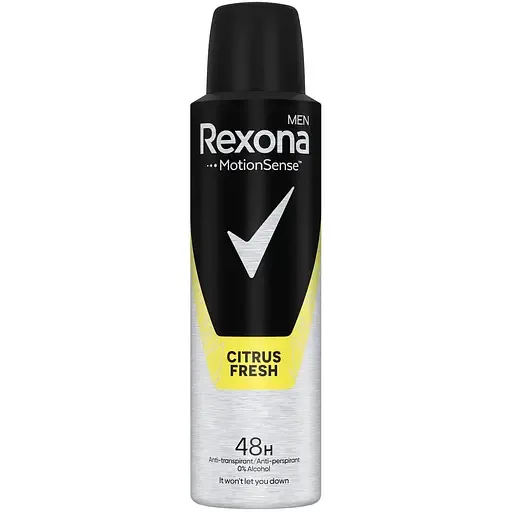 Антиперспірант Rexona Men MotionSense Citrus fresh аерозоль 150 мл