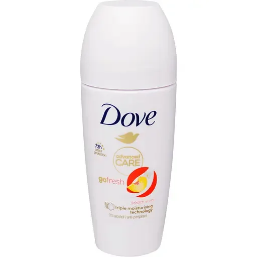 Антиперспірант Dove Go Fresh 72h Персик та білі квіти кульковий 50 мл